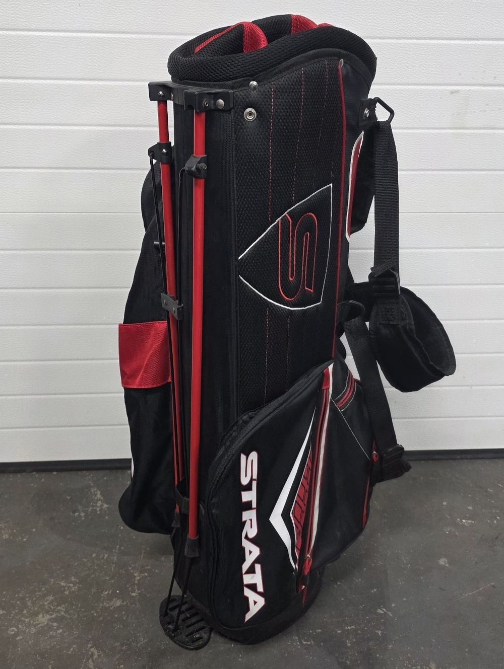 Stand Golf Bag — Black & Red - Picture 9 of 9